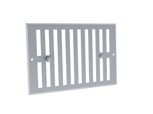 Grilles obturables aluminium anodisé - GO AN 190 x 75 - 7112 ANJOS - 7112 