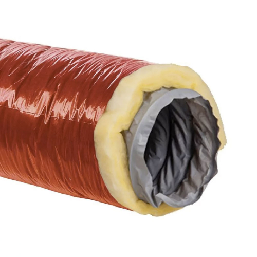 Gaines souple isolées PVC renforcées 6m D125 - GP ISO RENFORCEE - 813964 S&P UNELVENT - 813964 