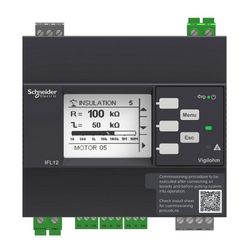 Vigilohm - localisateur auto d'isolement avancé - 12 voies - 110-440VCA/CC-IMDIFL12MC-3606489504878-SCHNEIDER ELECTRIC FRANCE