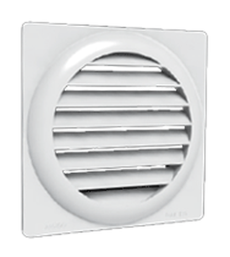 Grille de façade plastique à auvents 100 + clips - GAE - GAE100 ECONONAME - GAE100 