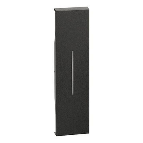 Enjoliveur Living Now pour commande d'éclairage 1 module - noir-BTKG01-8005543611197-BTICINO