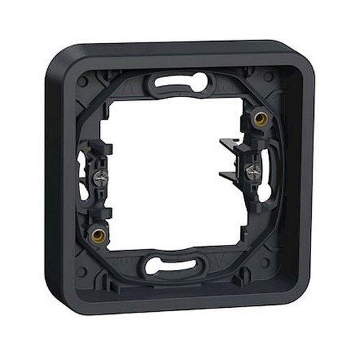 Mureva Styl - Cadre 1 poste à griffes - encastré - IP55 - IK08 - gris-MUR34108-3606480790010-SCHNEIDER ELECTRIC FRANCE