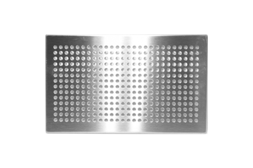 Grille CLD - Roma inox - 990320610 ZEHNDER COMFOSYSTEMS - 990320610 