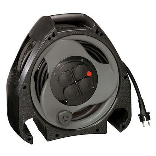 Enrouleur de chantier grande capacité 4x2P+T et 25m de câble 3G 2,5mm²-050758-3245060507589-LEGRAND