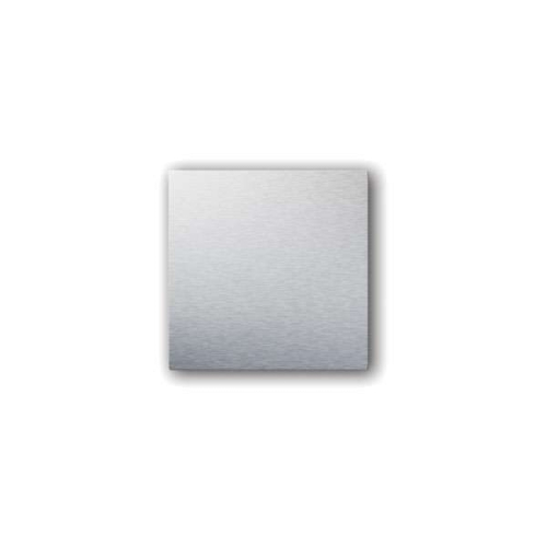 Plaque design pour grille de ventilation - Colorline alu brossé - 11022172 ALDES - 11022172 