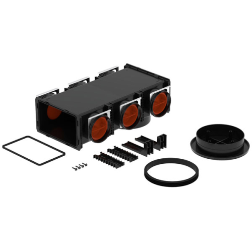 Caisson de distribution D160 6x90 - ComfoCube Flex CCF ZEHNDER COMFOSYSTEMS - 990323373 