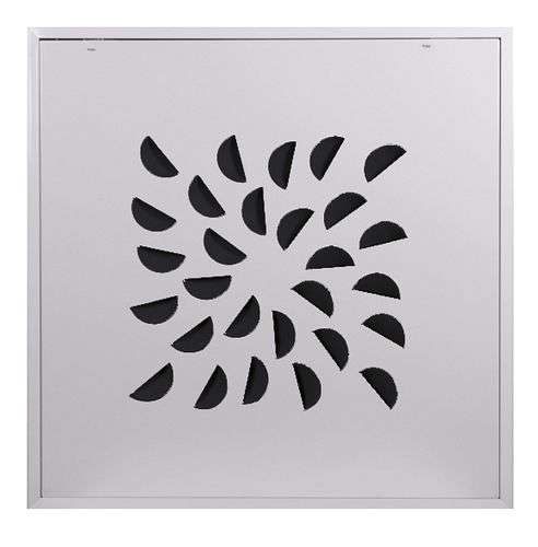 Mid NEXT-KLIN 600LN-diffuseur 600x600 buses noires petit volume plénum latéral - MID NEXT-KLIN 600L N - 541843 ATLANTIC - 541843 