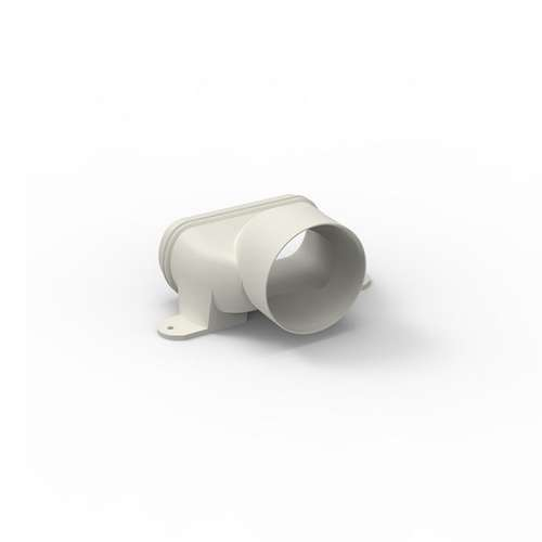 Réduction linéaire 140x60>Ø80 - Easyflex - 28902 RENSON - 28902 