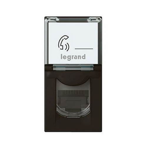 Prise RJ45 catégorie6 FTP Mosaic 1 module - noir mat-079162L-3414971637771-LEGRAND