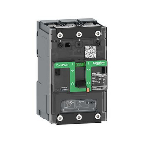 ComPacT NSXmB - disjoncteur - TM-D 160A - 3P3D - 25kA - borne à cosses-C12B3TM160B-3606481990358-SCHNEIDER ELECTRIC FRANCE