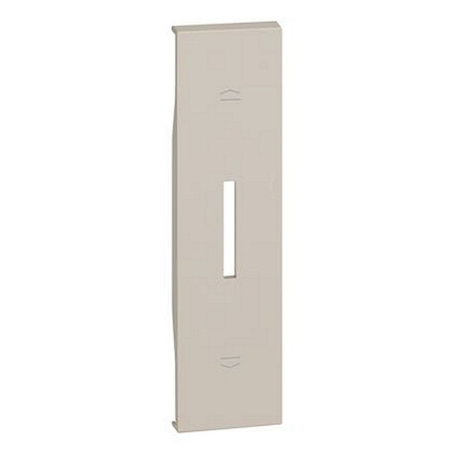 Enjoliveur Living Now pour interrupteur de volets roulants 1 module - sable-BTKM06-8005543612361-BTICINO