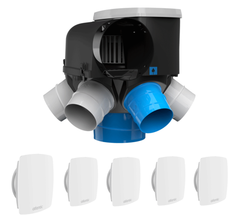 Kit VMC simple flux autoréglable - Autocosy IH - 412289 ATLANTIC - 412289 