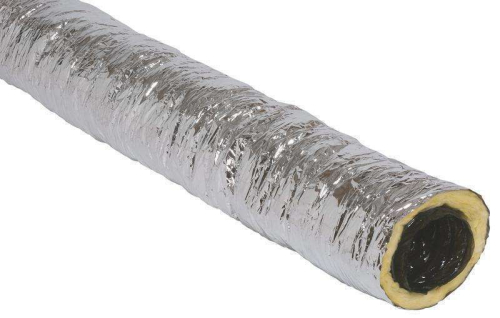 3m Conduit souple isolé ép.25mm ⌀200 - Algaine Isolée D200 - 11091615 ALDES - 11091615 