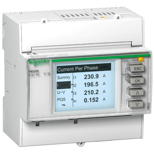 PowerLogic - centrale de mesure - PM3200 - modulaire-METSEPM3200-3606480481581-SCHNEIDER ELECTRIC FRANCE