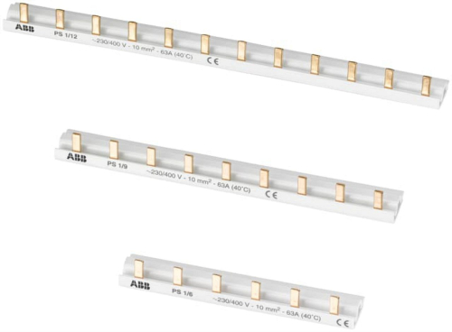 Peigne 1P 6modules 10mm²-2CDL210001R1006-4016779463102-ABB
