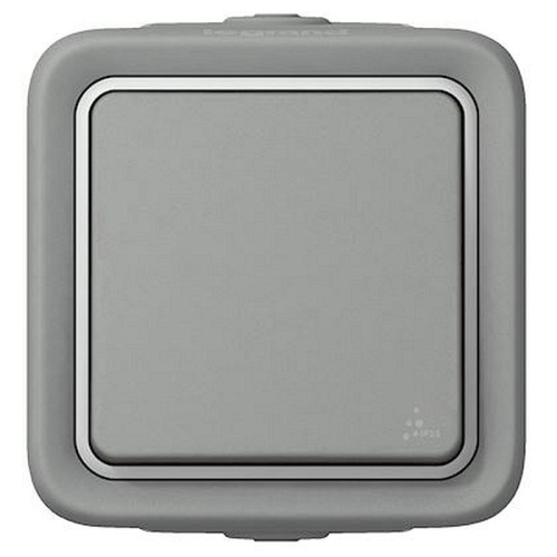 Interrupteur ou va-et-vient étanche Plexo complet IP55 saillie 10AX 250V-069711-3245060697112-LEGRAND