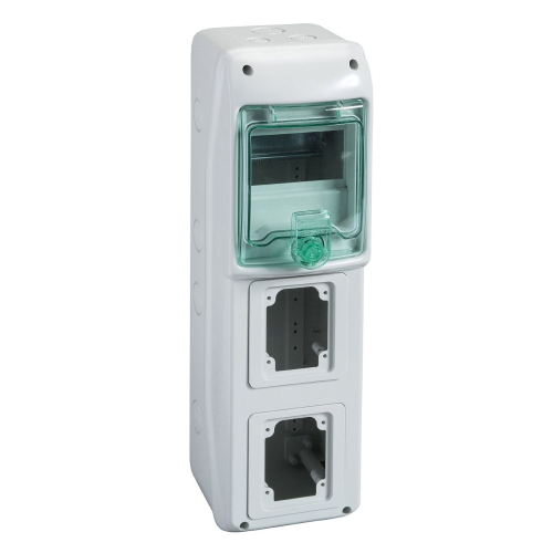 Kaedra - coffret pour prises - 138 x 460 mm - 5 modules - 2 ouvertures-13153-3303430131533-SCHNEIDER ELECTRIC FRANCE