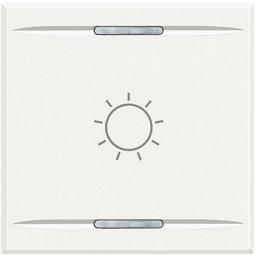 Manette Axolute symbole lumière type bascule 2 modules - White-HD4911M2BA-8012199981246-BTICINO