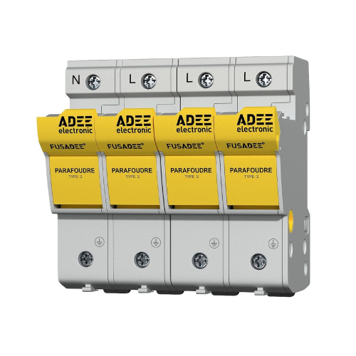 Parafoudre Modulaire FUSADEE ACCESS tétrapolaire Up = 0,8kV-FUST215M-3382120214718-ADEE electronic