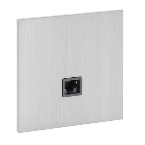Art d'Arnould univers Epure prise RJ45 catégorie6 FTP - acier brossé-67425-3233620674253-ARNOULD