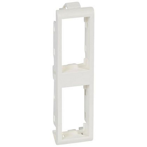Support de plaque étroit pour paroi mince Batibox 2x1 module vertical - blanc-080292-3245060802929-LEGRAND