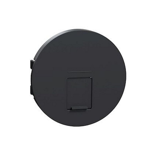 Odace Anthracite, enjoliveur seul prise RJ45 simple-S540671-3606485411446-SCHNEIDER ELECTRIC FRANCE