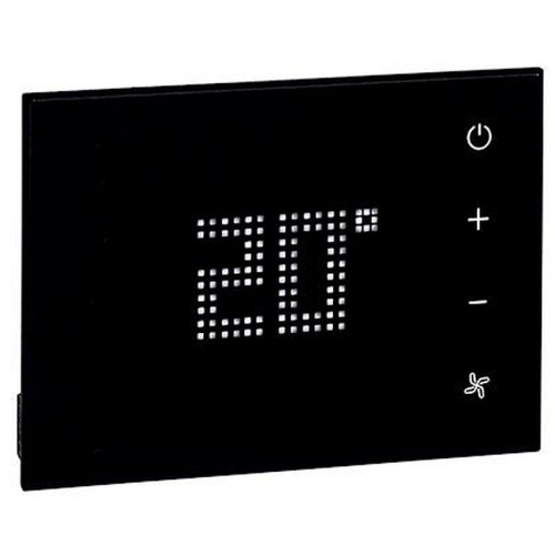 Thermostat tactile personnalisé pour chambre d'hôtel - noir-048783-3414971201682-LEGRAND