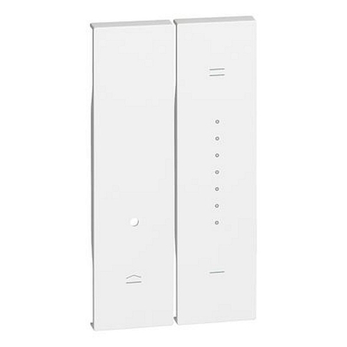 Enjoliveur Living Now pour variateur 2 modules - blanc-BTKW19-8005543620052-BTICINO