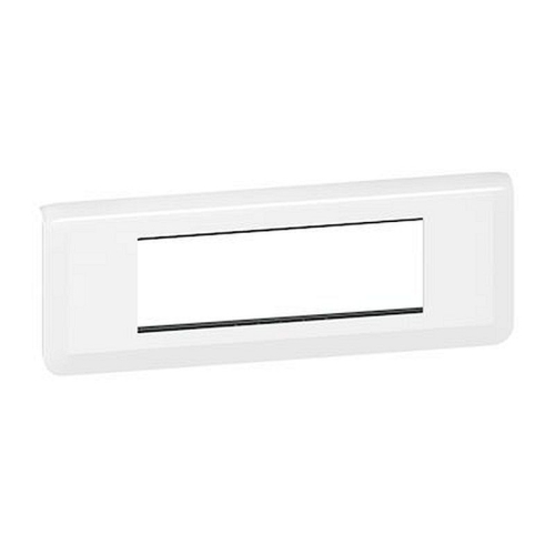 Plaque Mosaic avec support pour 6 modules montage horizontal - blanc-099478-3414971680470-LEGRAND