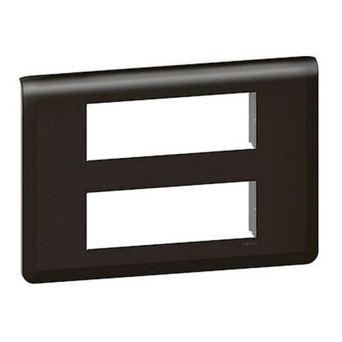 Plaque de finition Mosaic pour 2x6 modules noir mat-079076L-3414971578937-LEGRAND