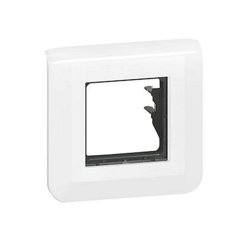 Plaque Mosaic avec support à griffes pour 2 modules - blanc-099471-3414971680333-LEGRAND