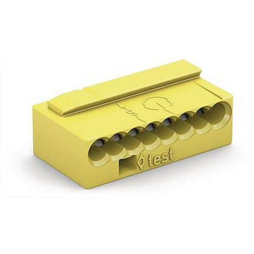 Borne micro pour boîte de dérivation 8C / Jaune-243-508-4044918502726-WAGO CONTACT