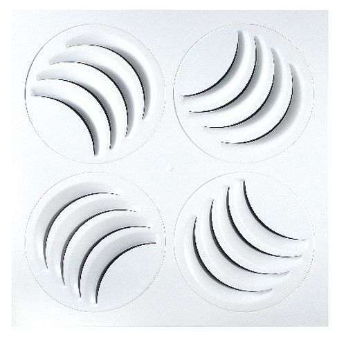 PLAY-KLIN 600L D200 - diffuseur multi directions 600 x 600+plenum D200 latéral - PLAY-S-KLIN 600L D200 - 529450 ATLANTIC - 529450 