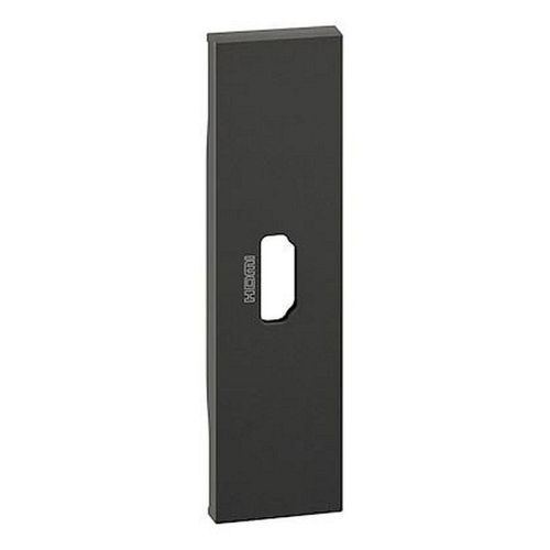 Enjoliveur Living Now pour prise HDMI préconnectorisée 1 module - noir-BTKG14-8005543611708-BTICINO