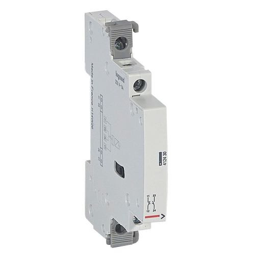 Auxiliaire signalisation pour contacteur 25A - 5A 250V~ - O+F - 0,5 module-412430-3245064124300-LEGRAND