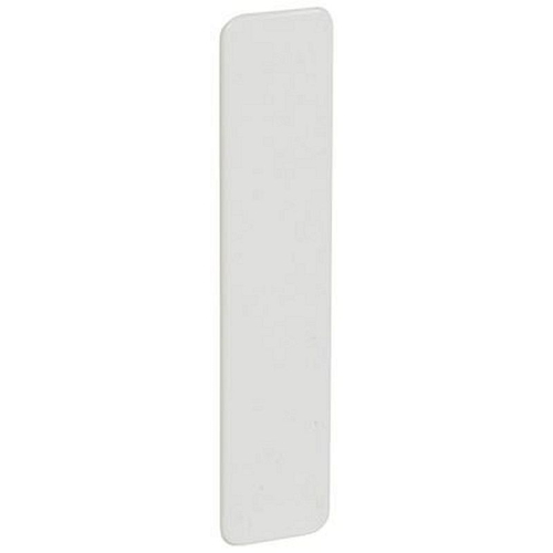 Plaque obturation pour Jupiter encastré droit 2 postes blanc-081074-3245060810740-LEGRAND