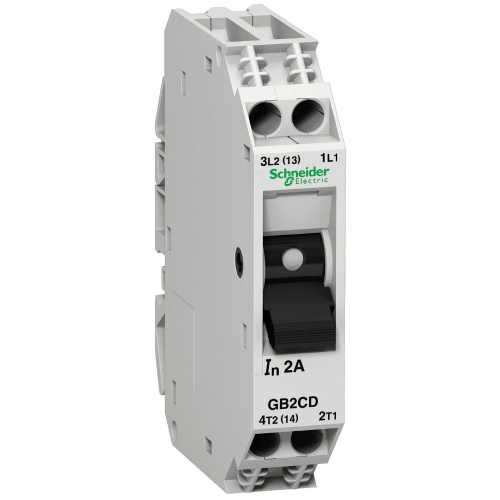 TeSys GB2-CD - disjoncteur pour circuit de contrôle - 20A - 1P+N - 1d-GB2CD22-3389110864281-SCHNEIDER ELECTRIC FRANCE