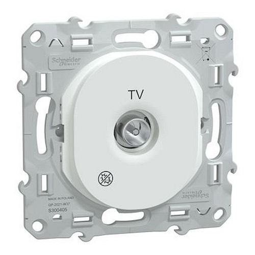 Ovalis - prise TV simple - Antibactérien-S300405-3606482181328-SCHNEIDER ELECTRIC FRANCE