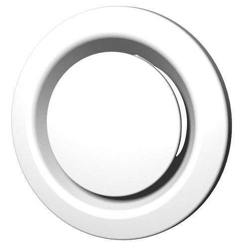 B 100 pr - bouche d'insufflation plastique reglable - B 100 PR - 520902 ATLANTIC - 520902 