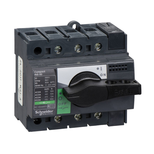 interrupteursectionneur Interpact INS80 3P 80 A-28904-3303430289043-SCHNEIDER ELECTRIC FRANCE