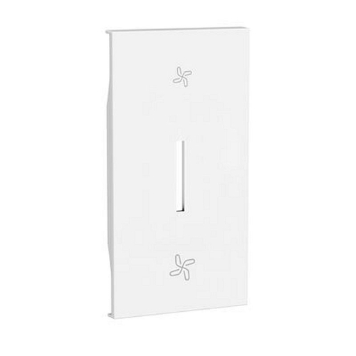 Enjoliveur Living Now pour interrupteur VMC 2 modules - blanc-BTKW06M2VMC-8005543681138-BTICINO