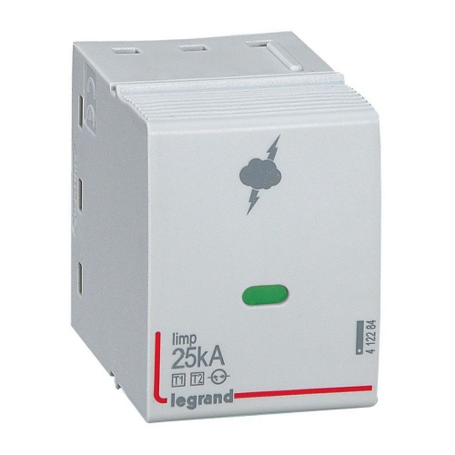 Cassette de remplacement pour parafoudres typeT1 + typeT2 Iimp 25kA-412284-3414970517326-LEGRAND