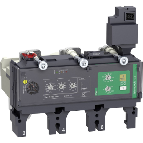 ComPacT NSX - déclencheur MicroLogic 4.3 Vigi 400A - 3P3D pour NSX400-630-C4034V400-3606481994196-SCHNEIDER ELECTRIC FRANCE