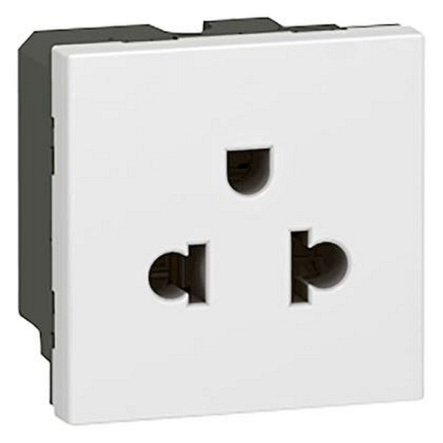 Prise de courant 2P+T à puits euro-US Mosaic 2 modules - blanc-077502-3245060775025-LEGRAND