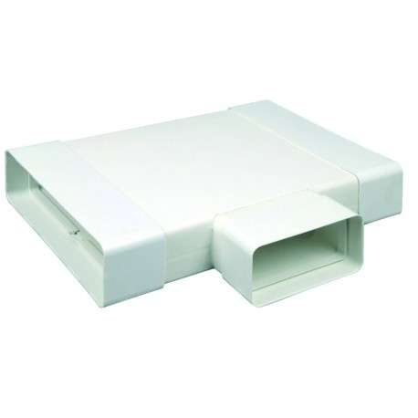 Té réduit 90° horiz. rect. 55x220x110 plast. - TEHR 55x220x110 - 460024 ATLANTIC - 460024 
