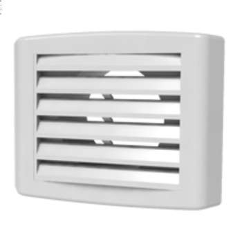 Terminal Plastique Rectangulaire Plafond⌀80 - TESA.P⌀80 ECONONAME - TESA.P⌀80 