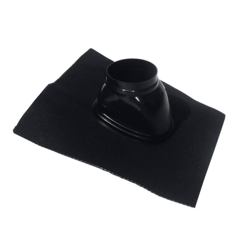 Solin de toiture 25 à 45° Ubilfex noir D110/160mm -  UBBINK - 290087 