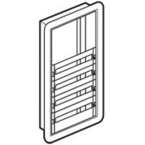 Coffret distribution encastré XL³160 - tout modulaire espace dédié - 4 rangées-020026-3245060200268-LEGRAND