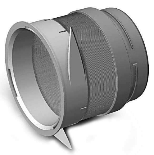 Manchette Trident D125 Optiflex ⌀90 - Optiflex / Flexigaine - 11091991 ALDES - 11091991 