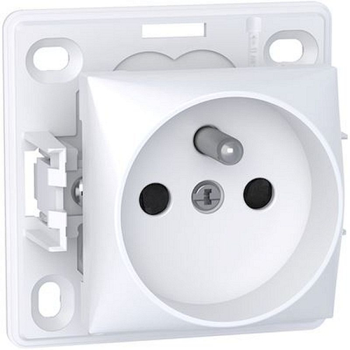 Alréa, prise de courant 2P + T, connexion rapide, blanc polaire-ALB61273P-3606480694868-SCHNEIDER ELECTRIC FRANCE